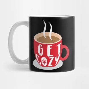 'Get Cozy' Cool Christmas Get Cozy Mug